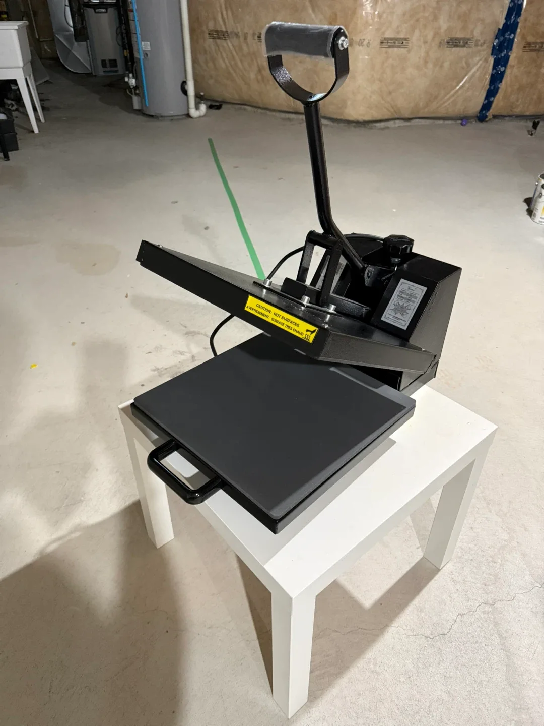 PowerPress Industrial-Quality Digital Sublimation Heat Press image indicator(4)