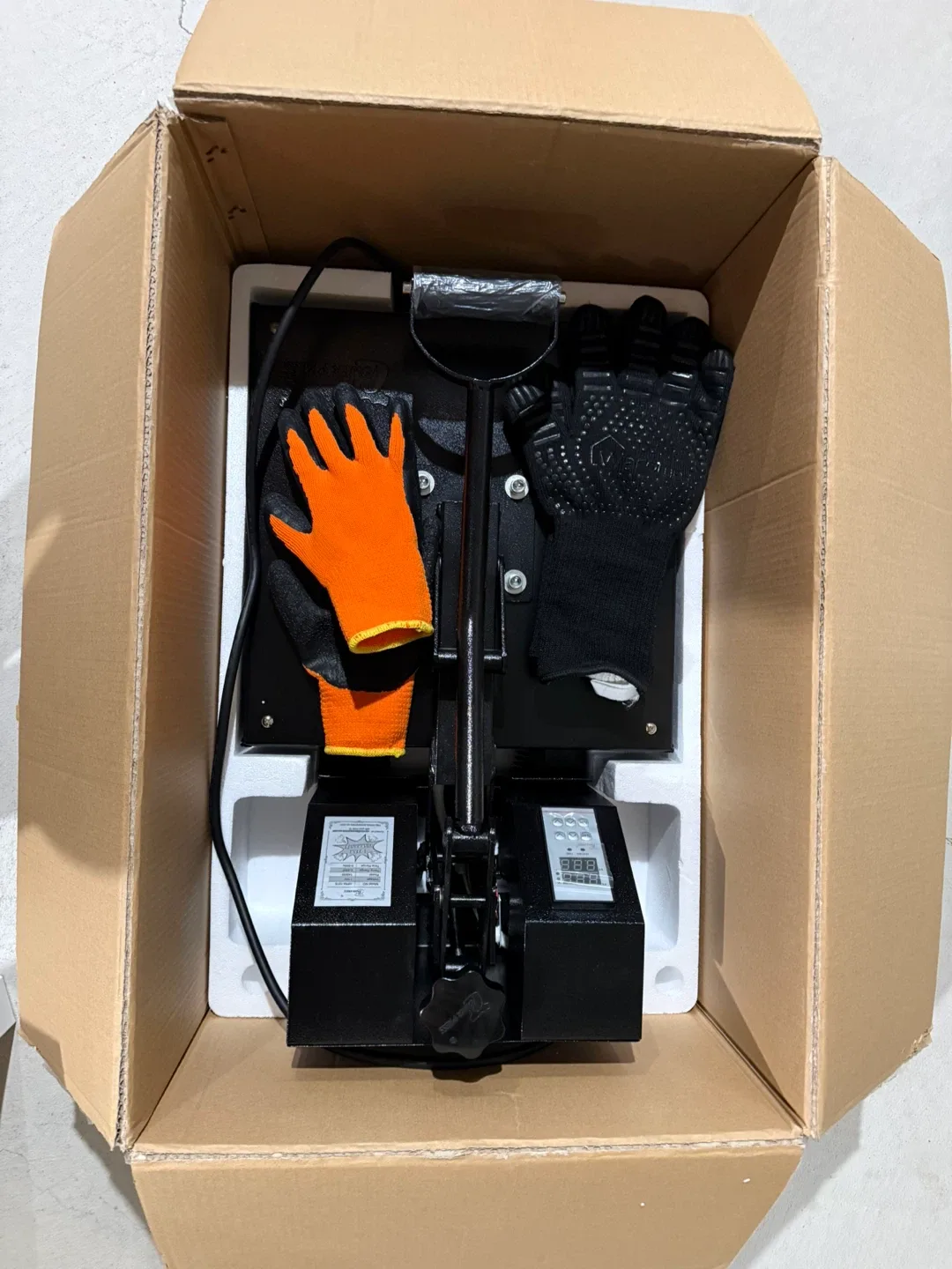 PowerPress Industrial-Quality Digital Sublimation Heat Press image indicator(5)