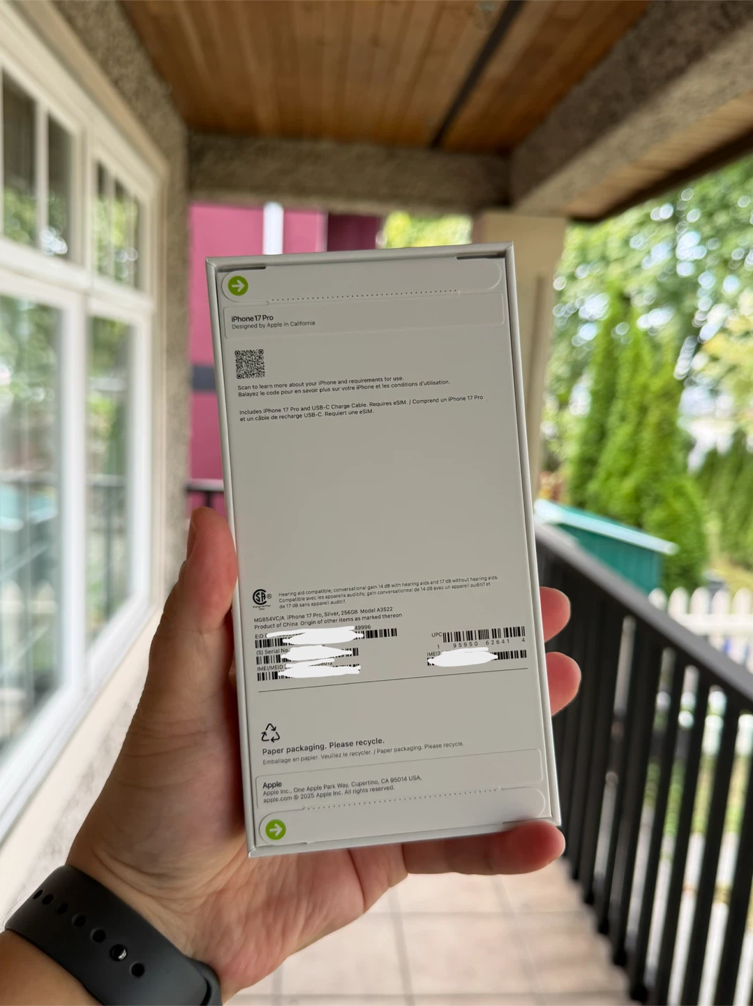 iPhone 17 Pro 256GB Silver - photo 2