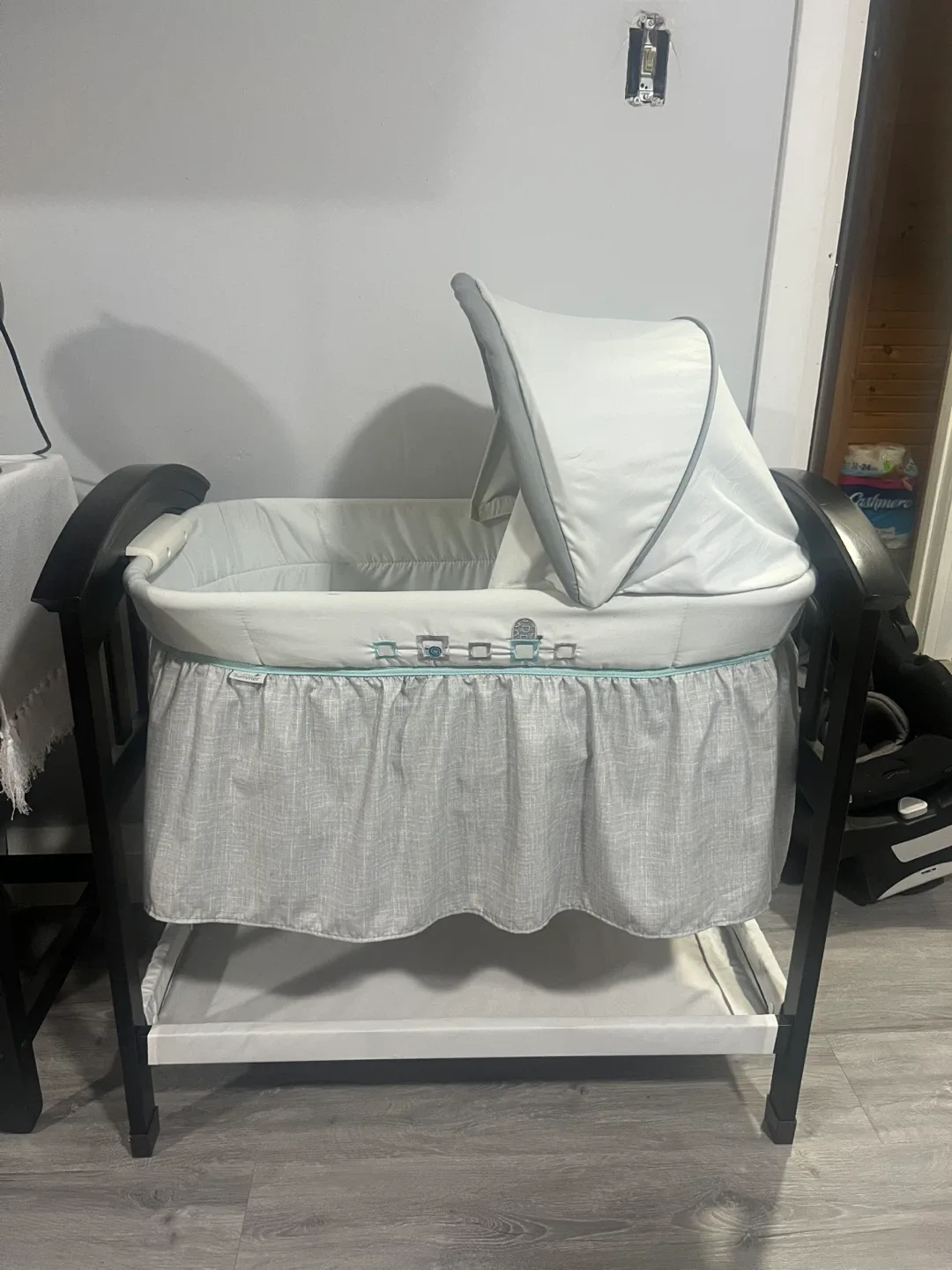 Bassinet with canopy thumbnail