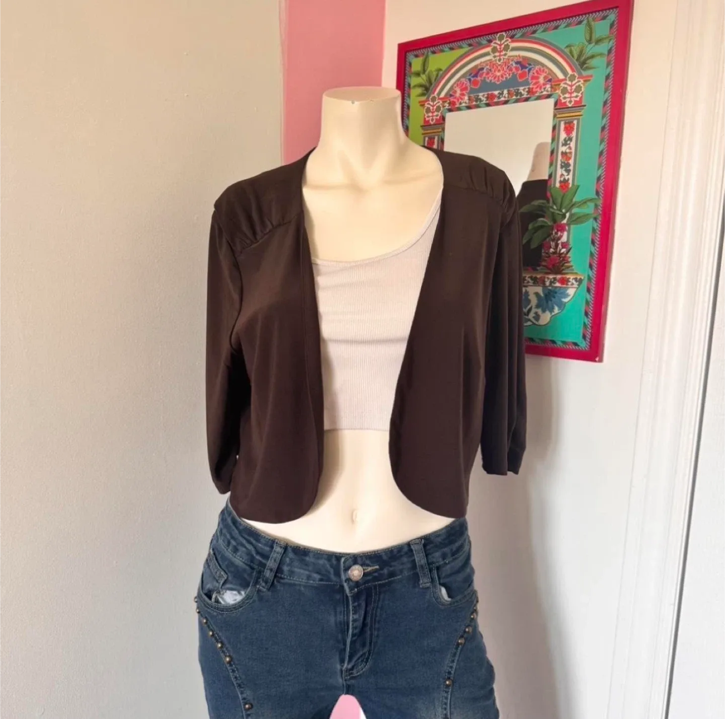 Brown Perceptions New York cardigan thumbnail