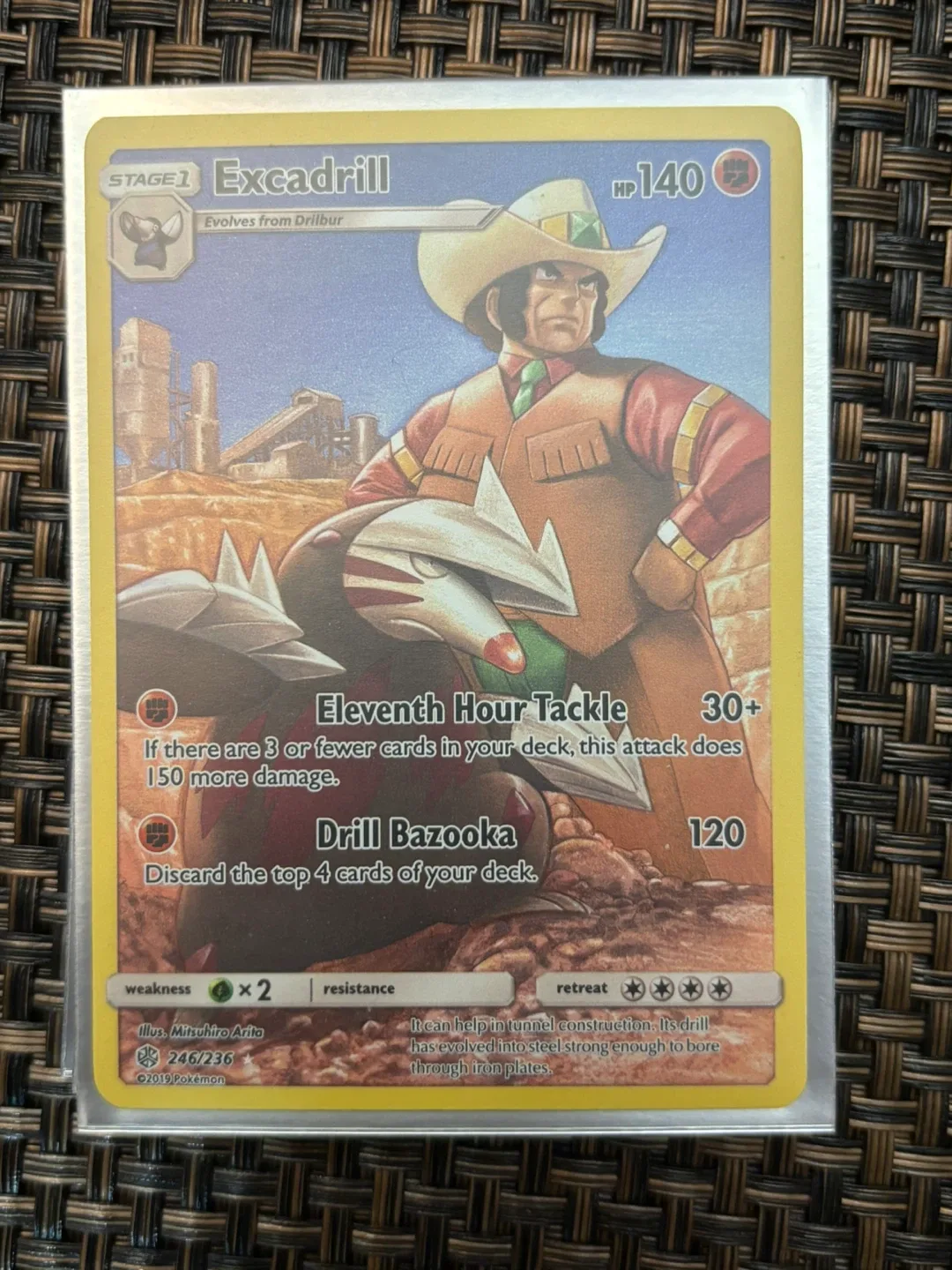 Excadrill full art pokemon card thumbnail