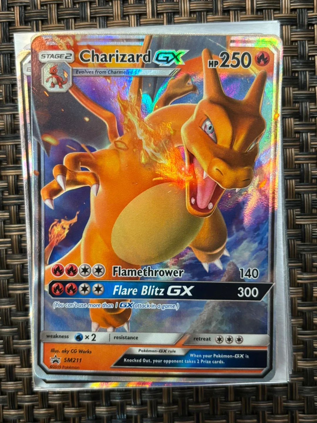 Charizard GX Pokemon card thumbnail