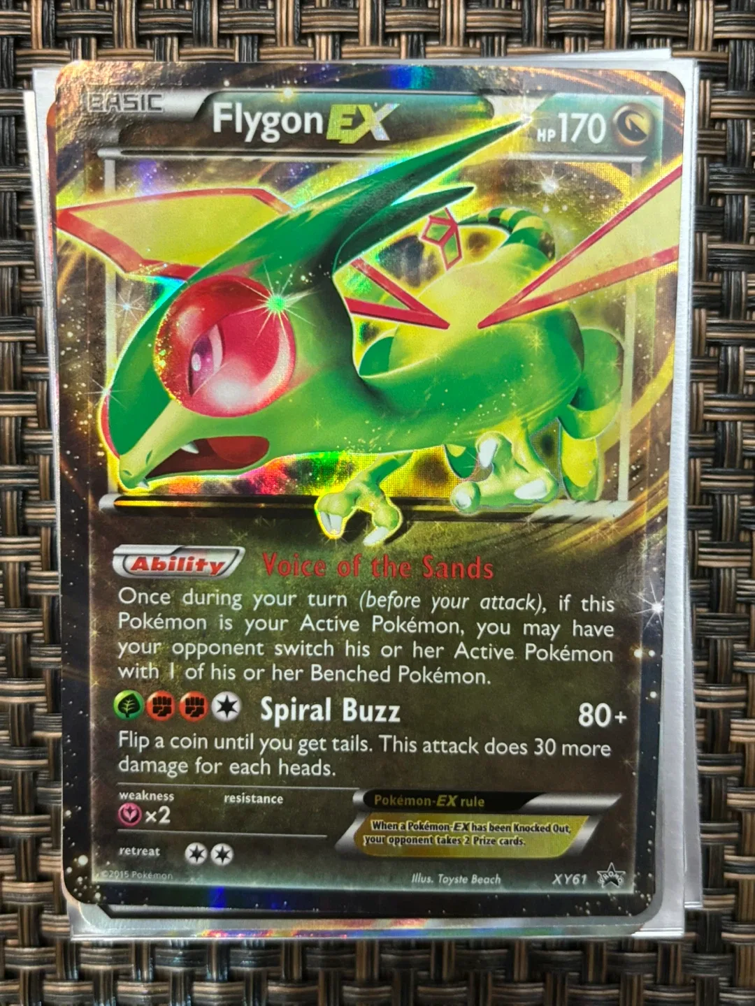 Flygon EX Pokemon card thumbnail