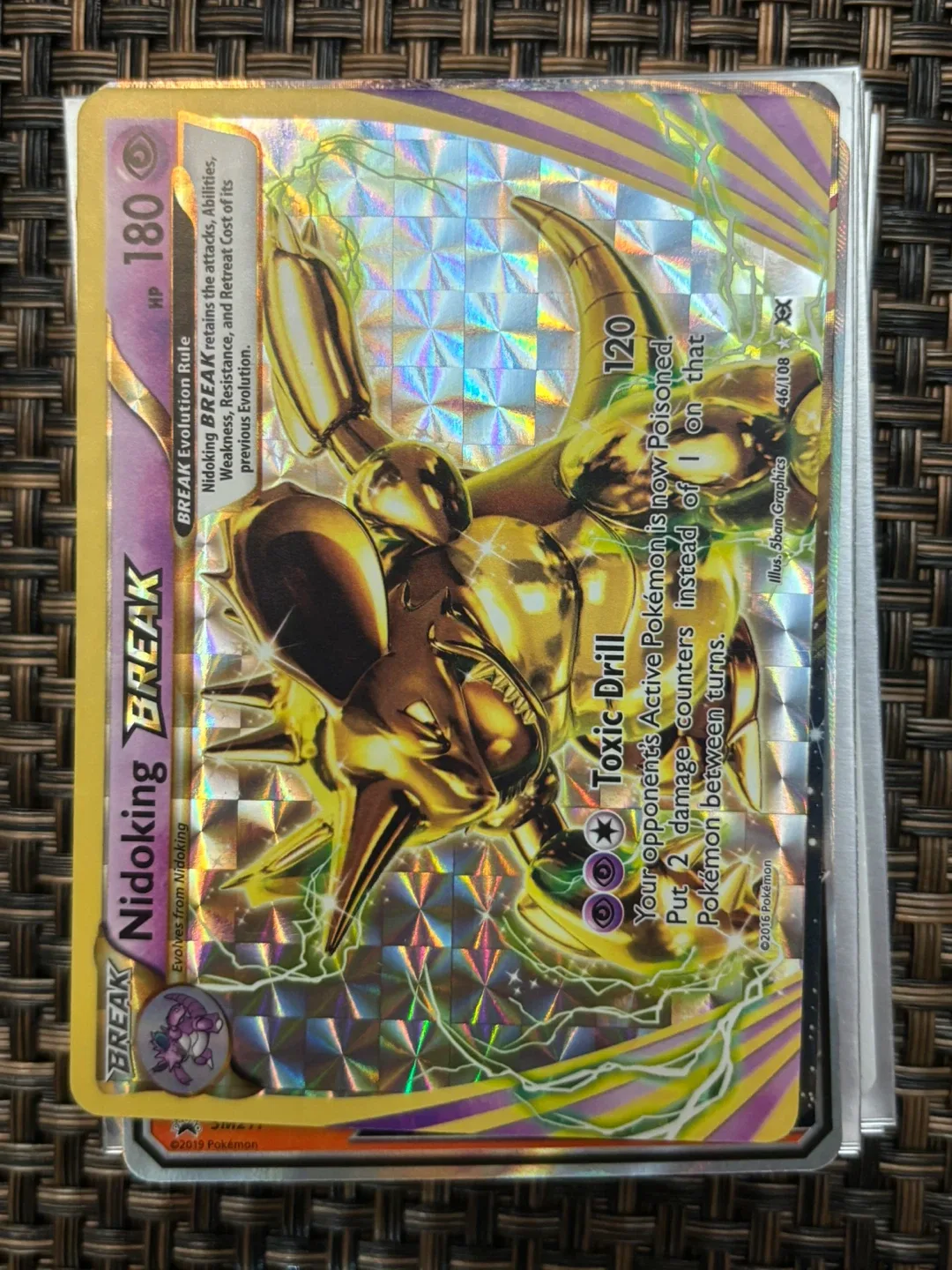 Nidoking BREAK Pokemon card thumbnail