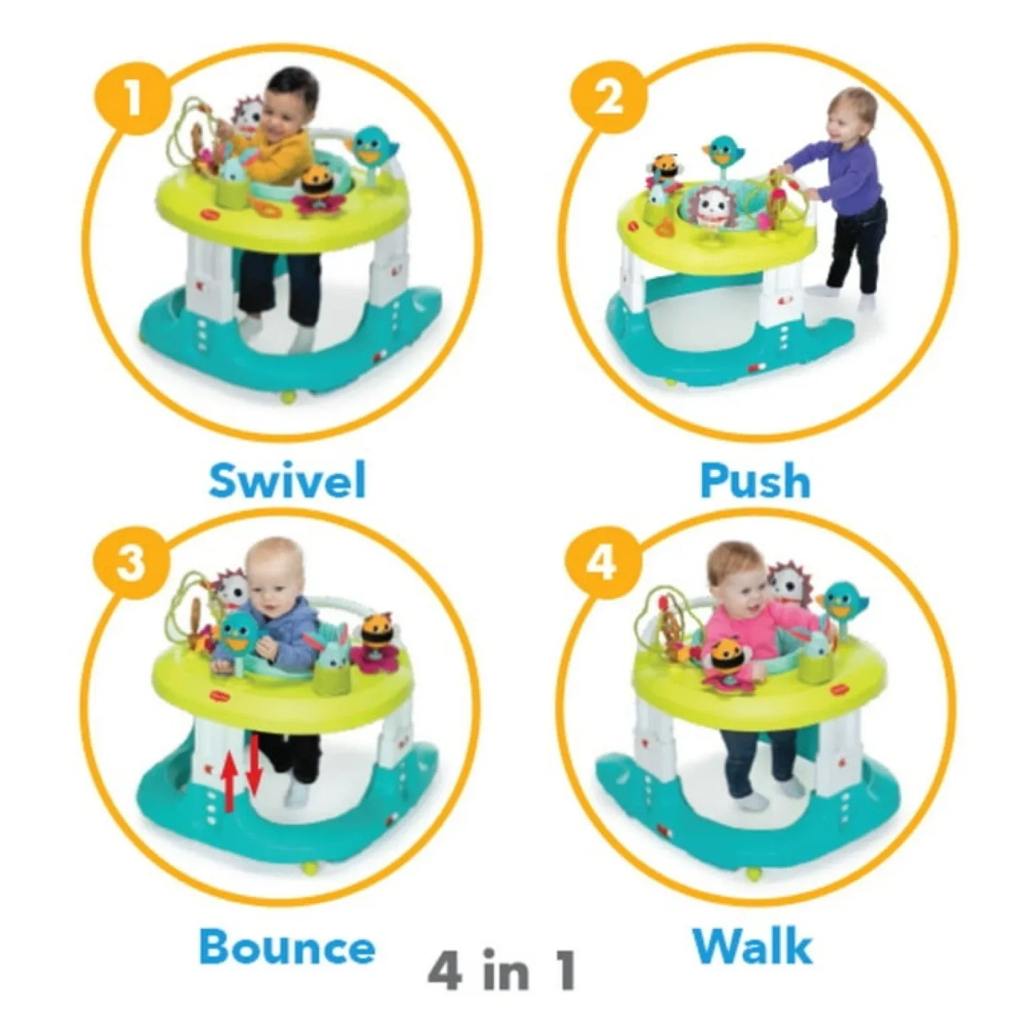 Tiny Love 4-in-1 Here I Grow Mobile Activity Center image indicator(2)