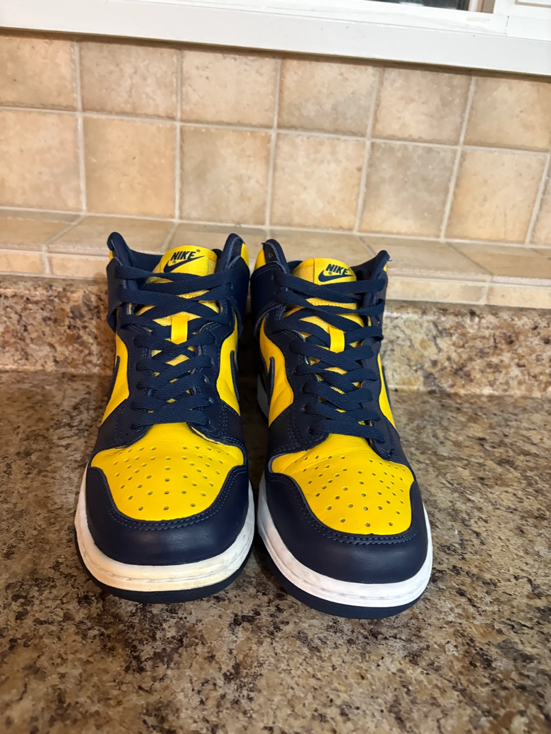 Nike Dunk High Michigan - photo 4