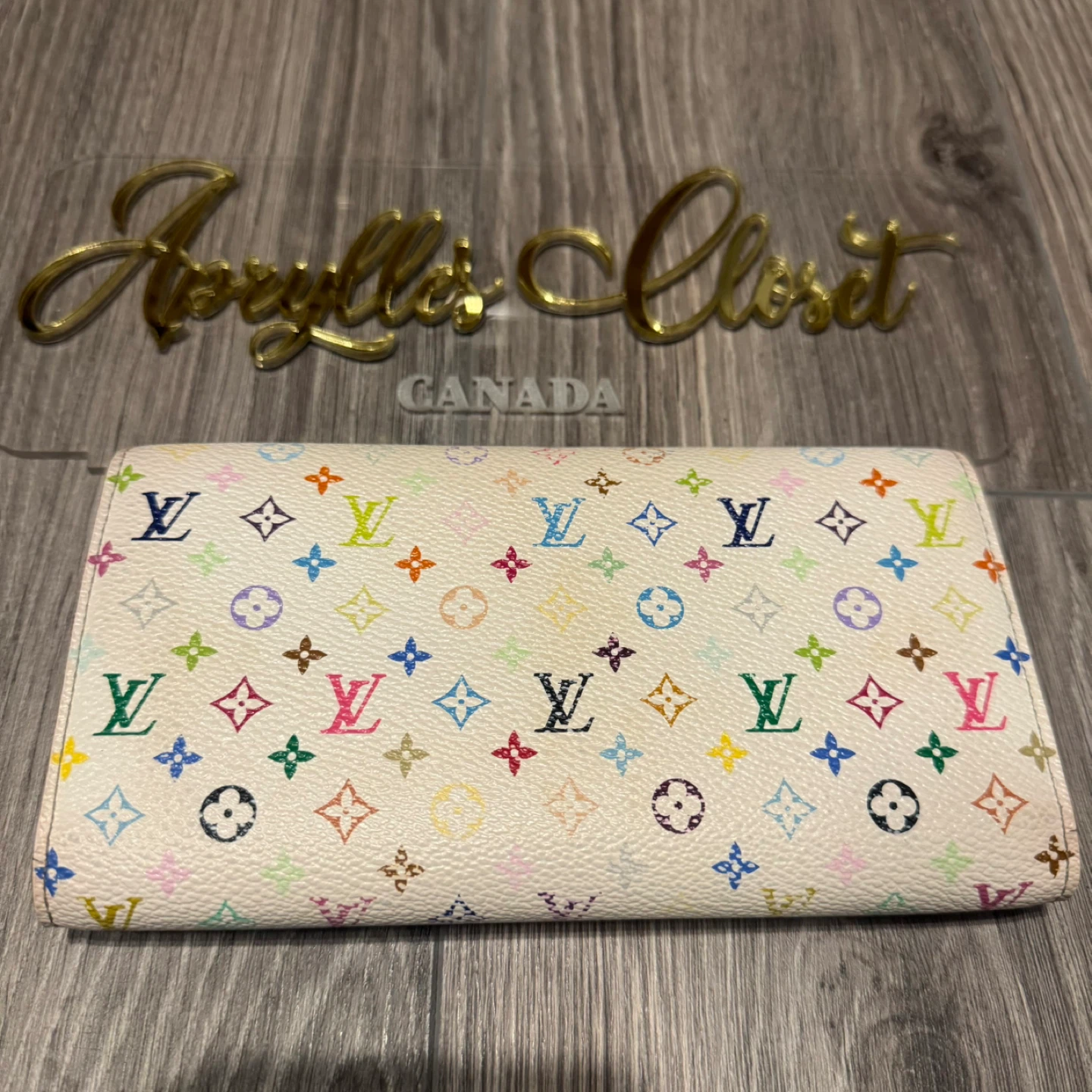 Authentic Louis Vuitton Multicolor Long Wallet - photo 3
