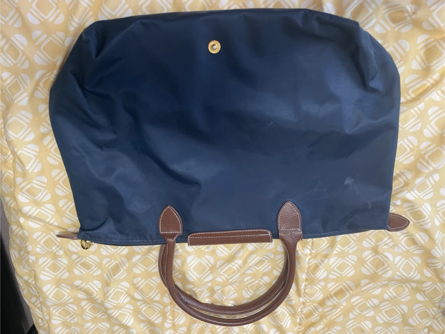 Longchamp Navy Blue Tote Bag - photo 2