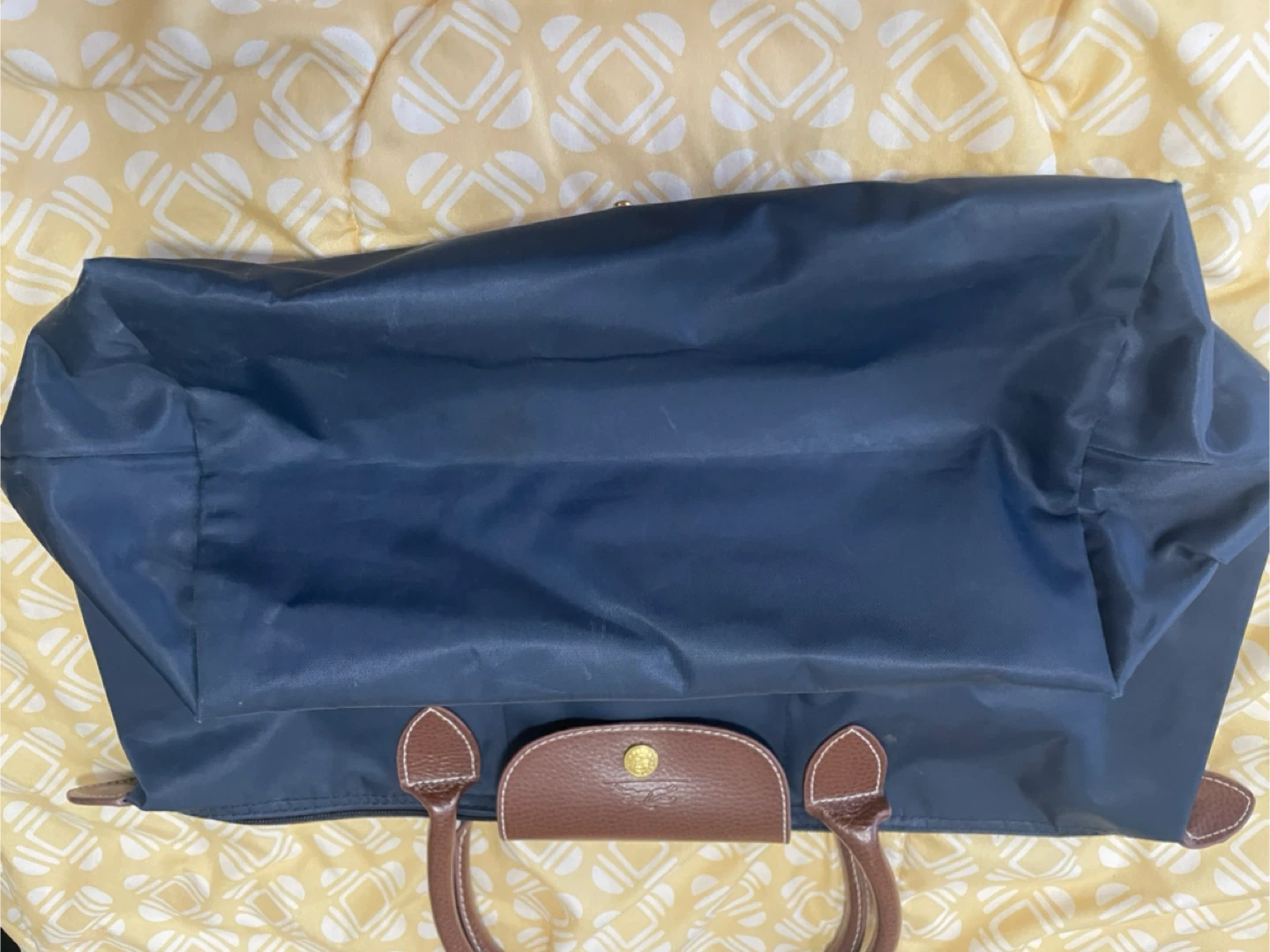 Longchamp Navy Blue Tote Bag - photo 3
