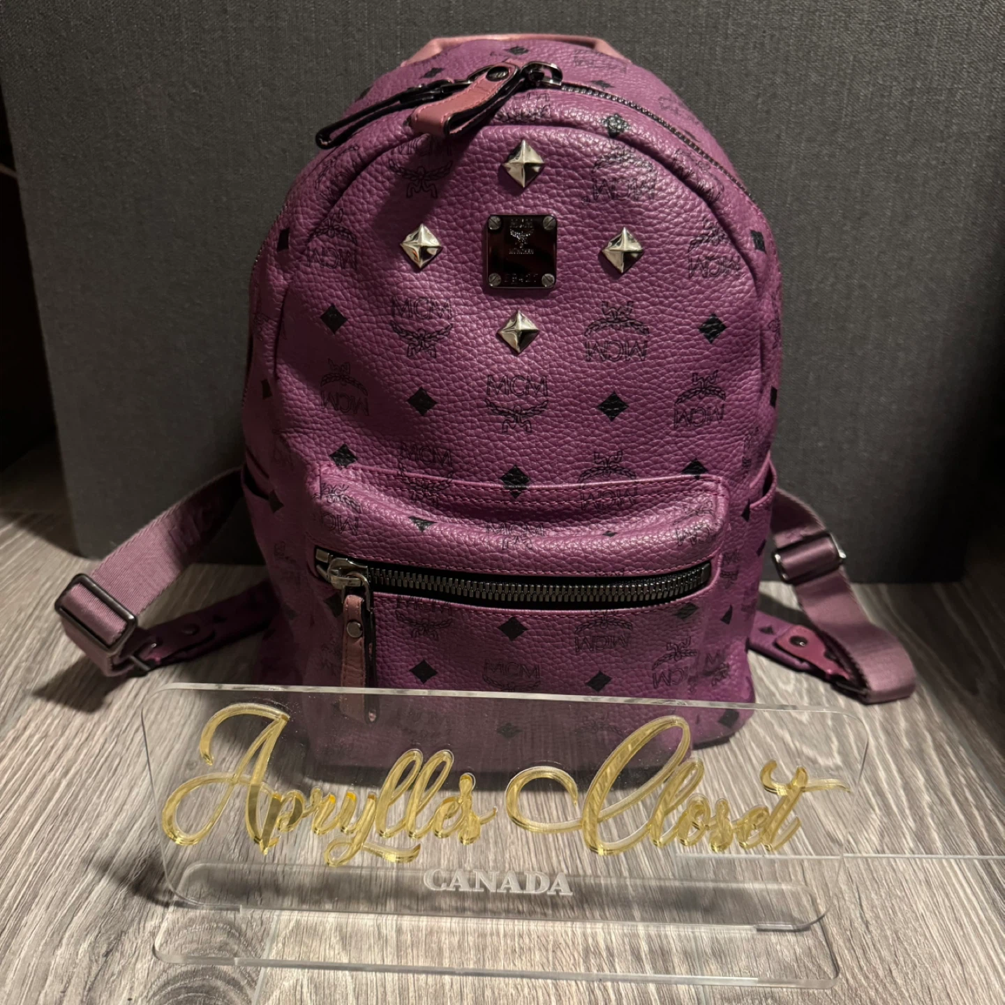 MCM Mini Backpack Purple