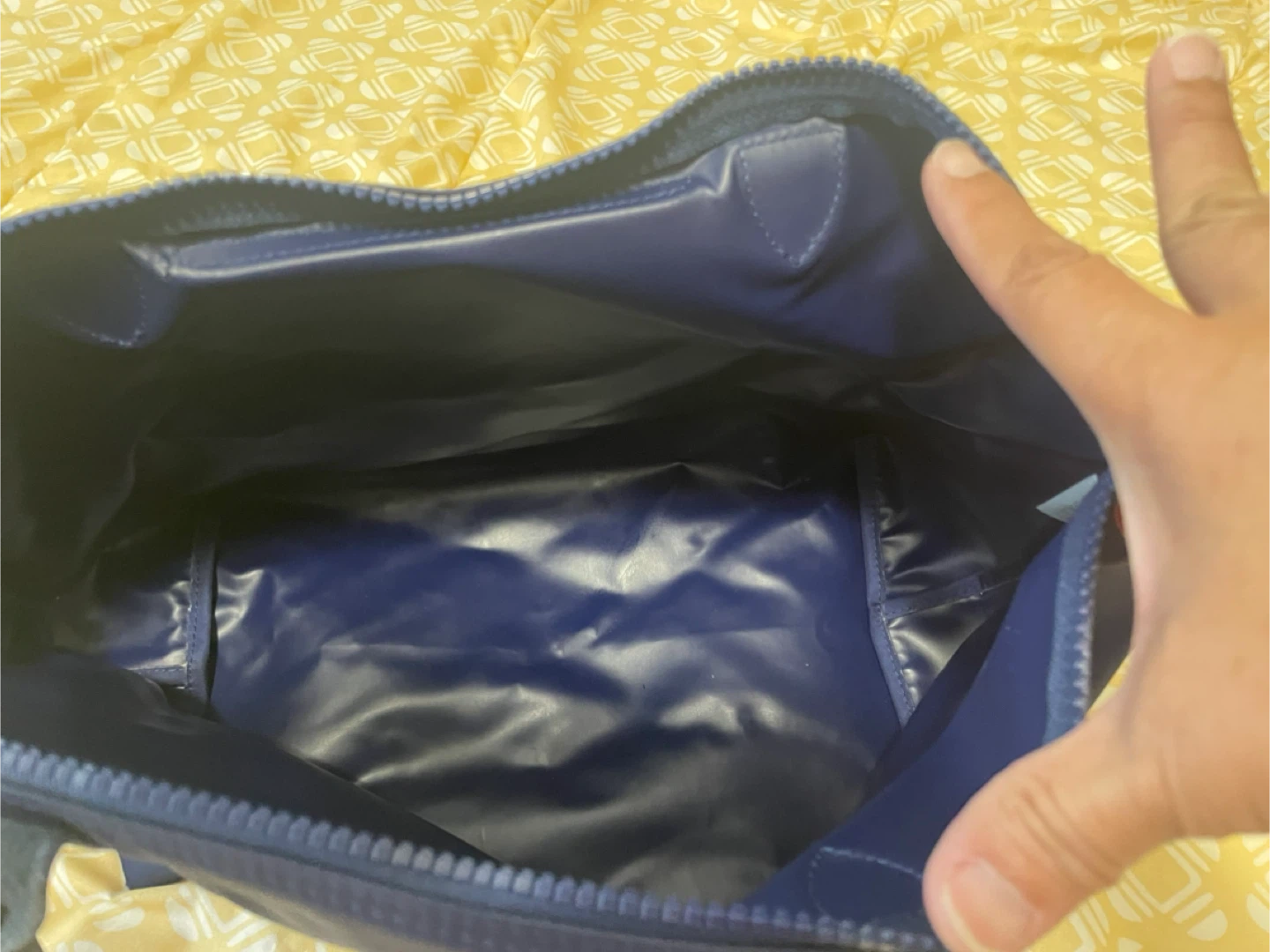 Longchamp Le Pliage Large Tote Bag - Navy Blue - photo 5