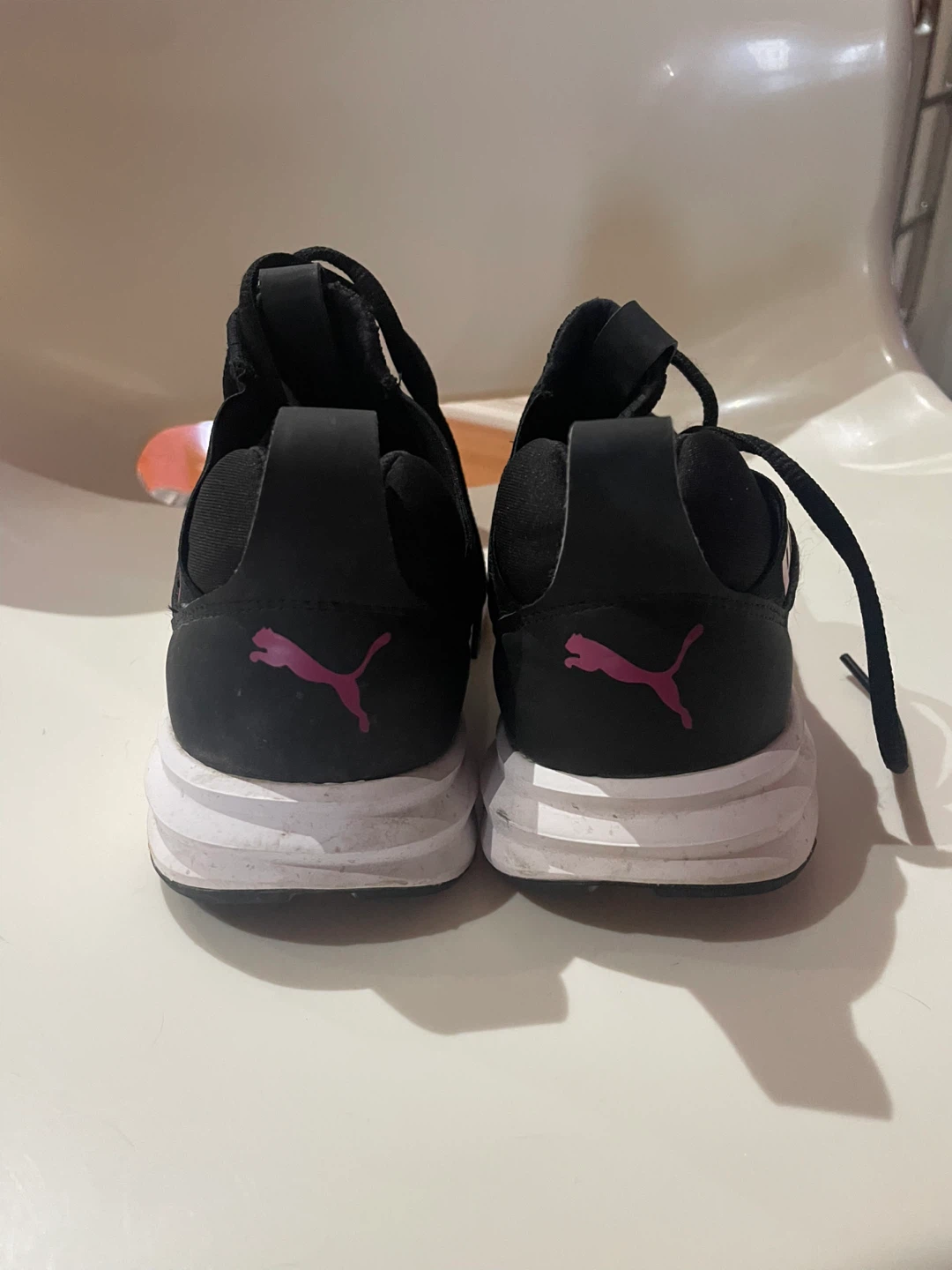 Puma Black Athletic Shoes - Women's Size 6 - photo 2