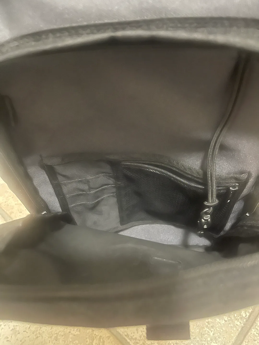 REDUCED! EDDIE BAUER Black Rolling Backpack image indicator(5)