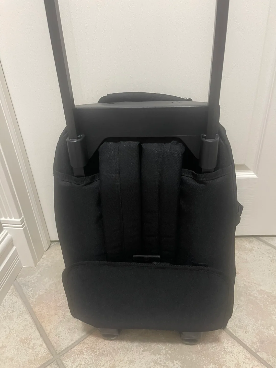 REDUCED! EDDIE BAUER Black Rolling Backpack image indicator(3)
