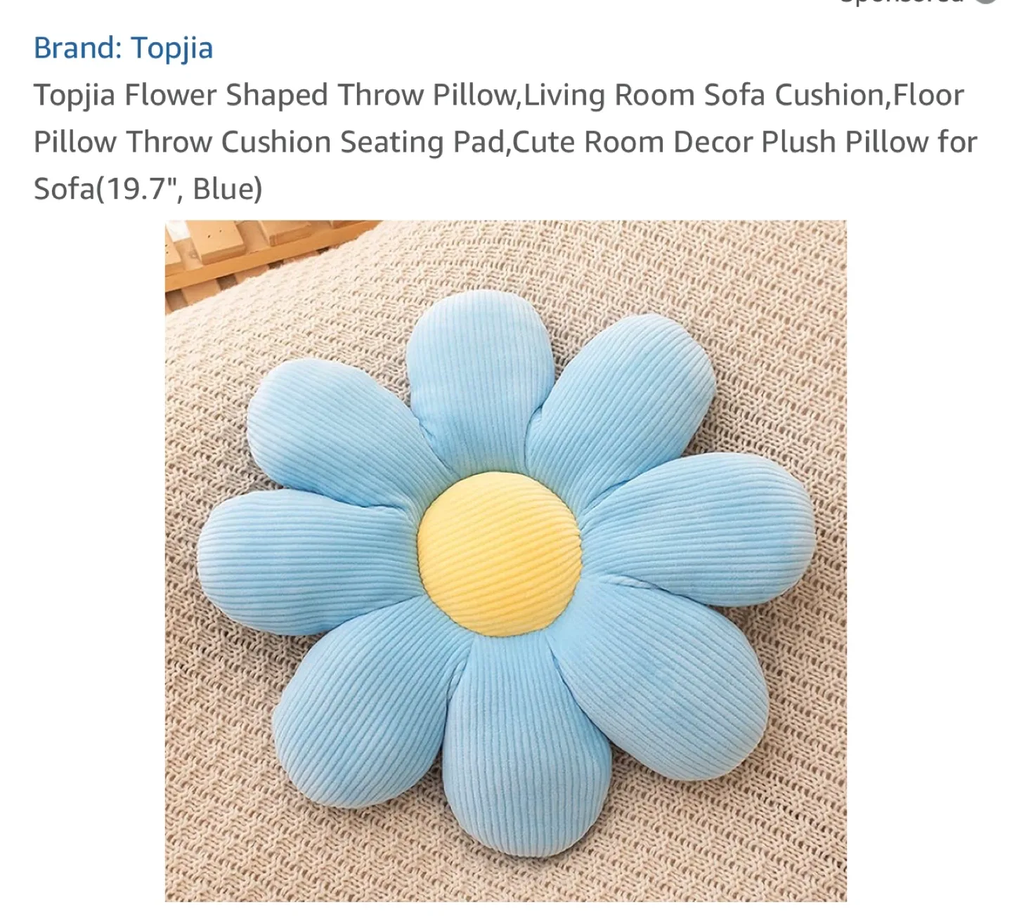 Flower shaped pillow image indicator(3)