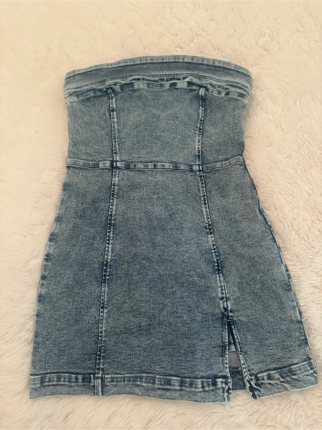 American Eagle Denim Tube Dress - Size M thumbnail