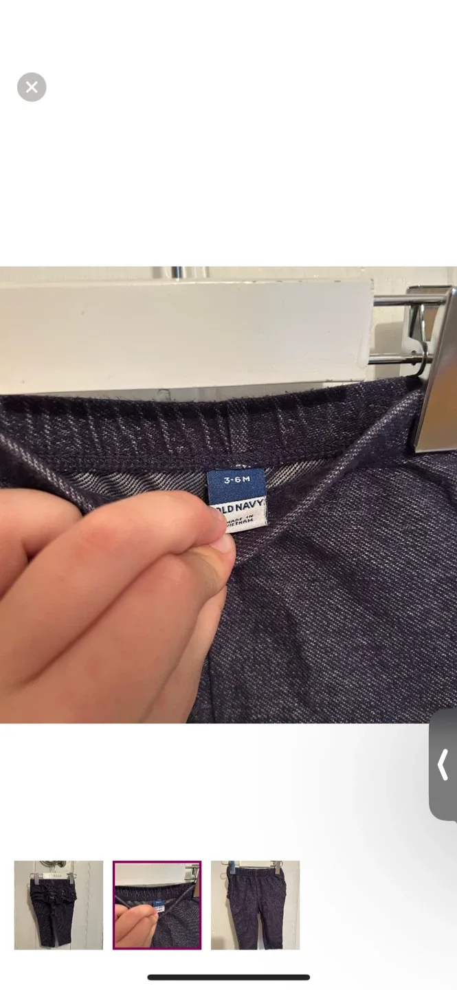 Old Navy Baby Pants - Size 3-6 Months image indicator(2)