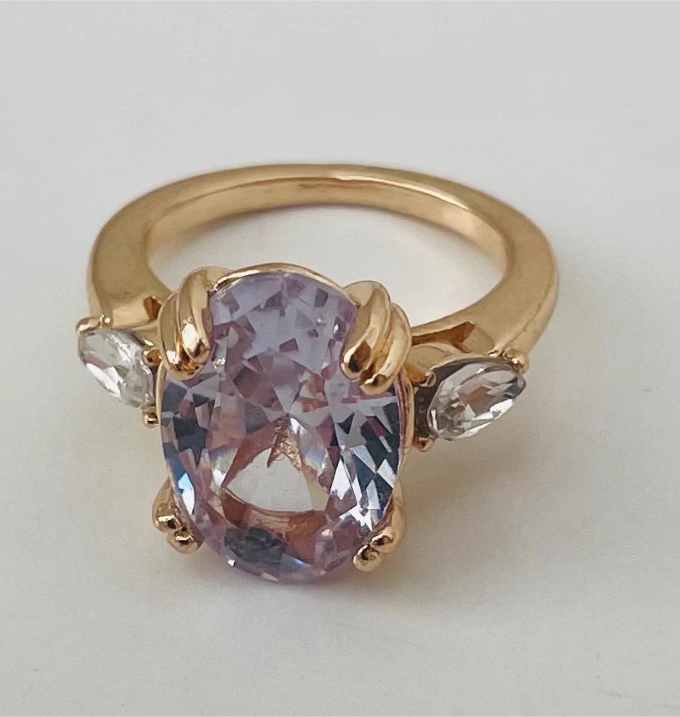 Oval Stone Engagement Ring thumbnail