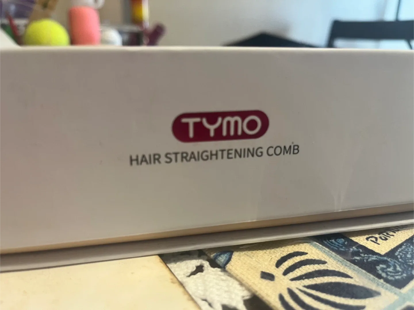 TYMO RING Hair Straightening Comb - Pink image indicator(2)