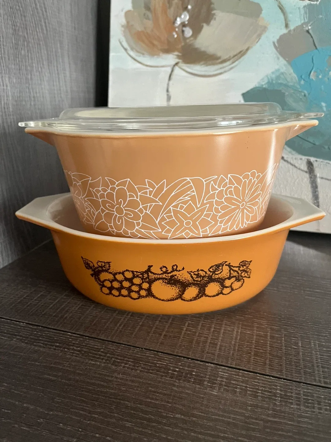 Pyrex Casserole Dishes-price is for both image indicator(2)