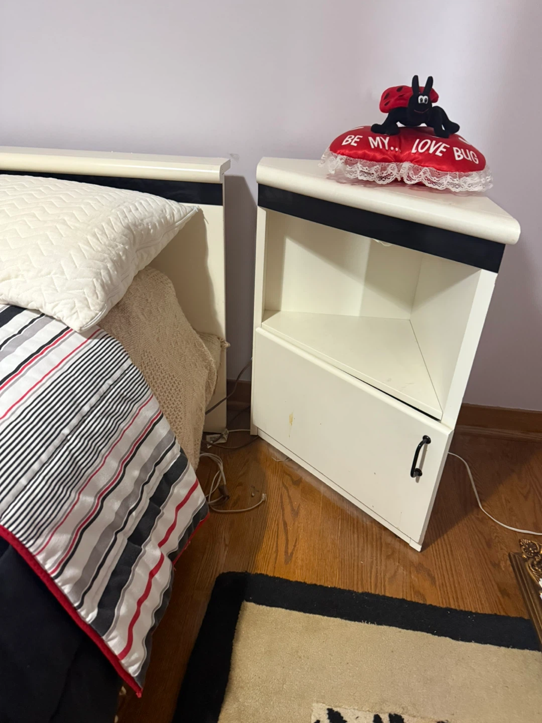 Must Go! Moving! $50 Queen by Frame + 2 Nightstands  $50