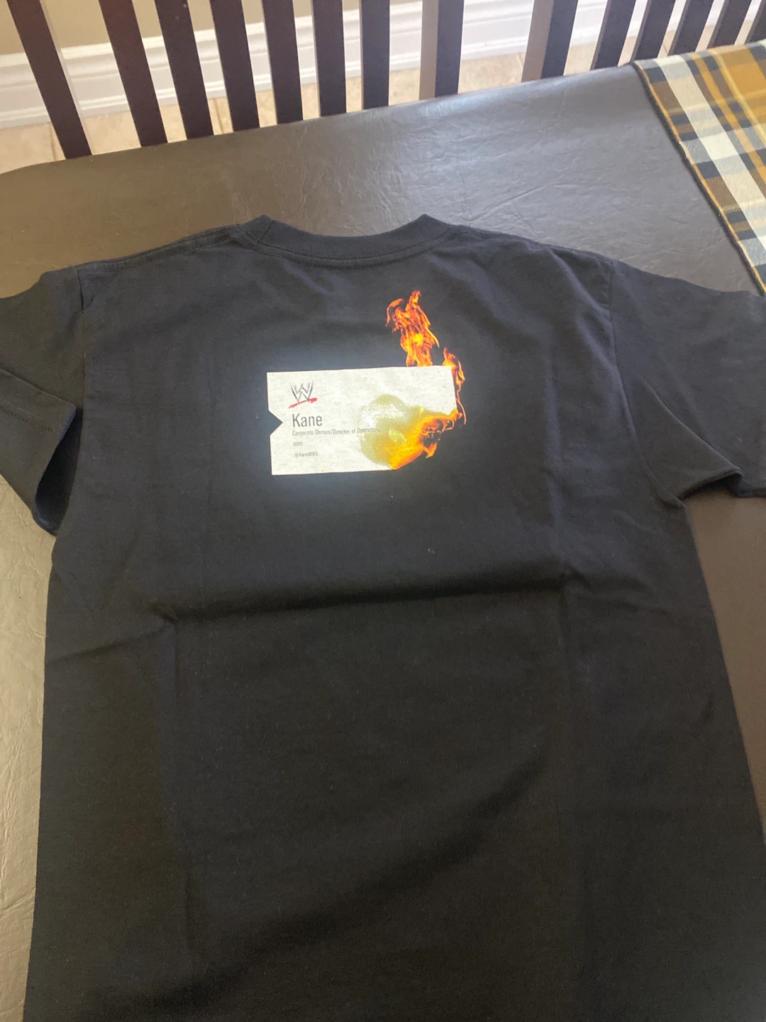 WWE Kane "Corporate Demon" Black T-Shirt - photo 2
