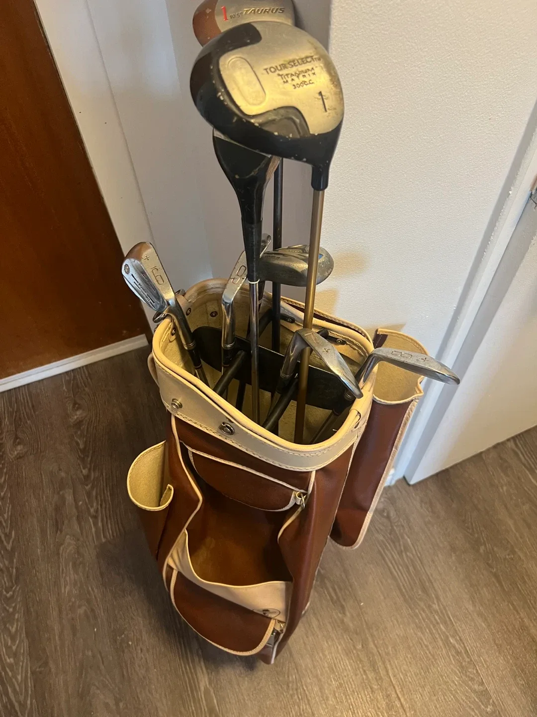 Vintage Golf Bag and Clubs image indicator(3)