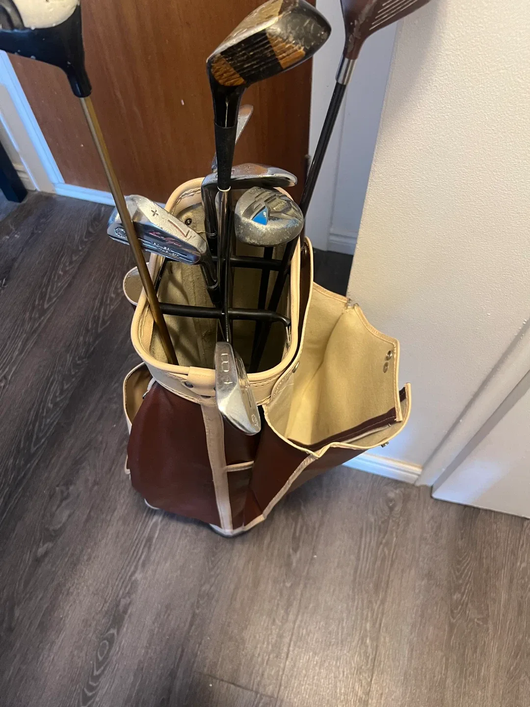 Vintage Golf Bag and Clubs image indicator(4)