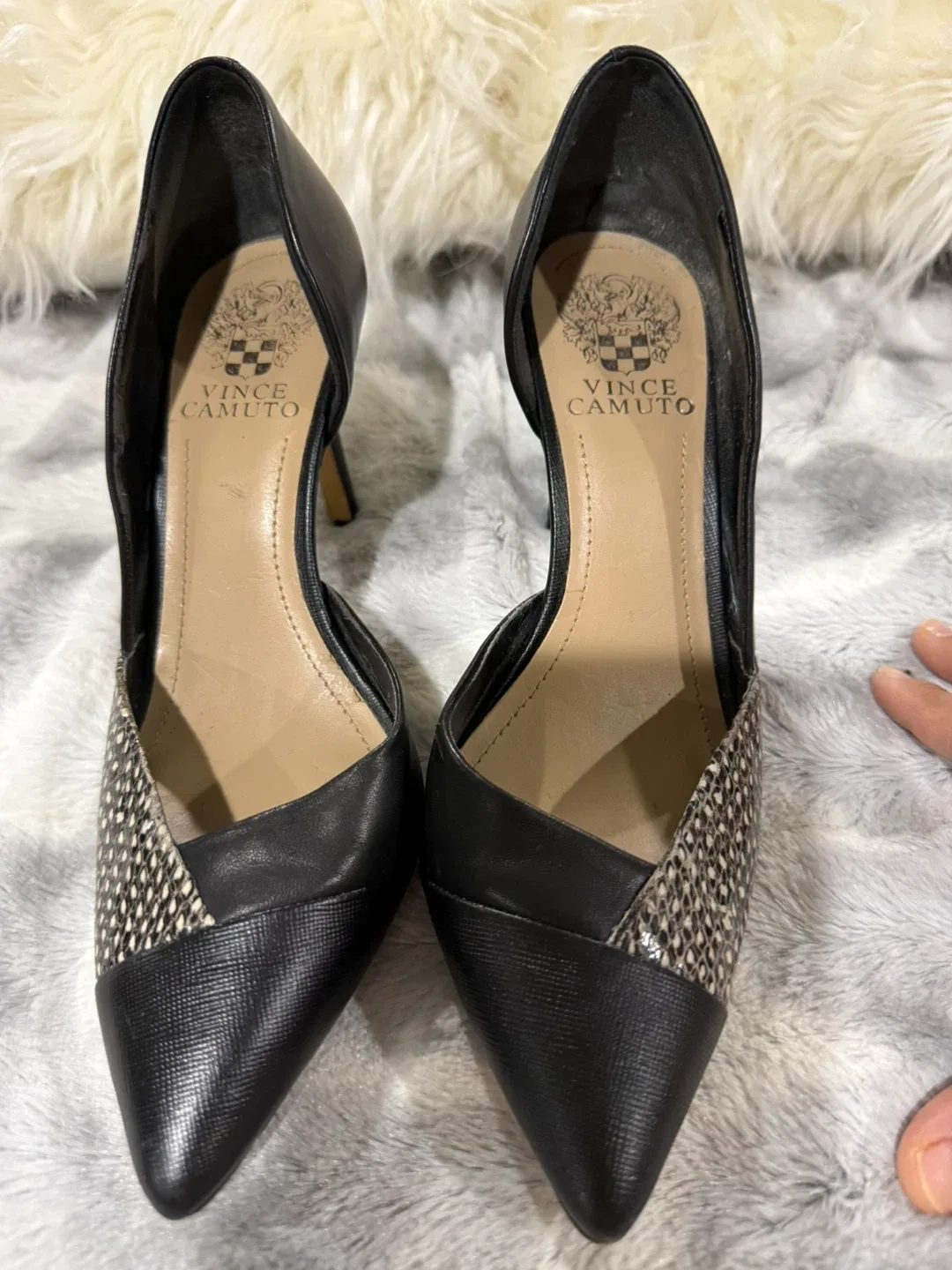 Vince Camuto Black Heels
