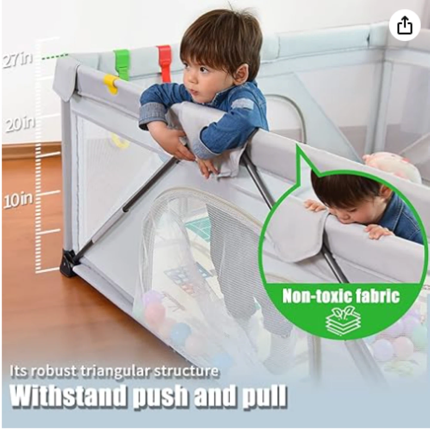 Baby Playpen - New. - photo 2