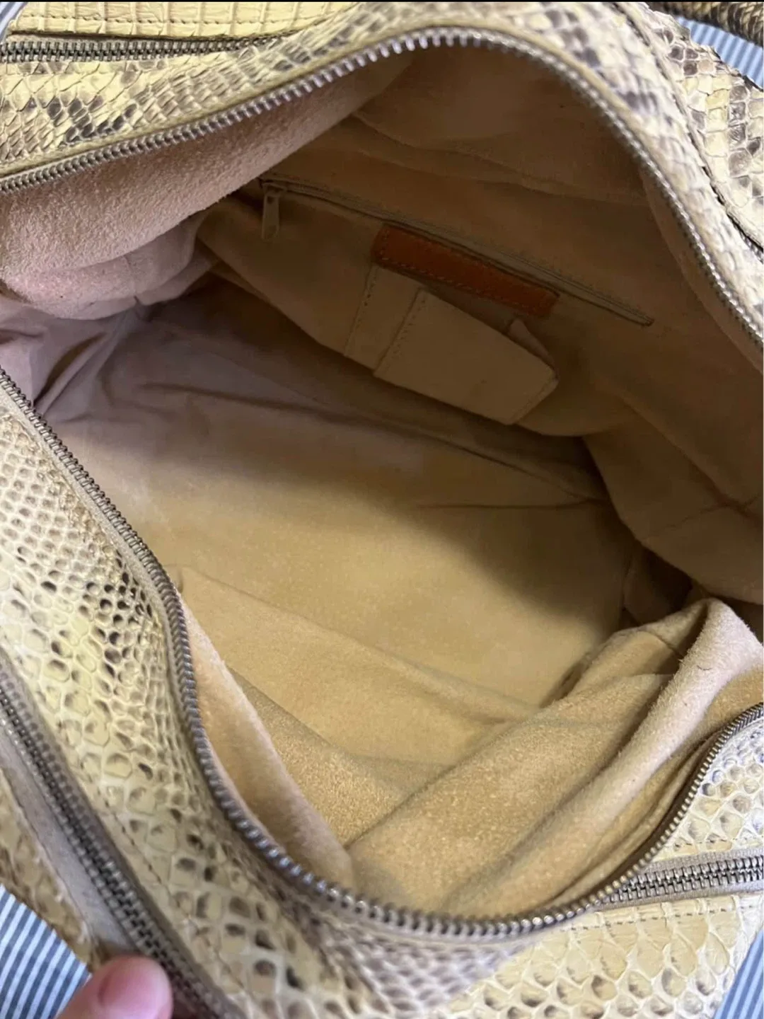 Python Leather Handbag image indicator(6)