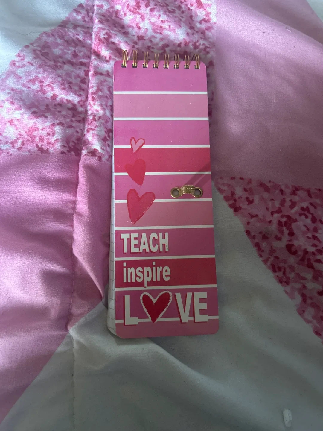 Teach Inspire Love Notepad thumbnail