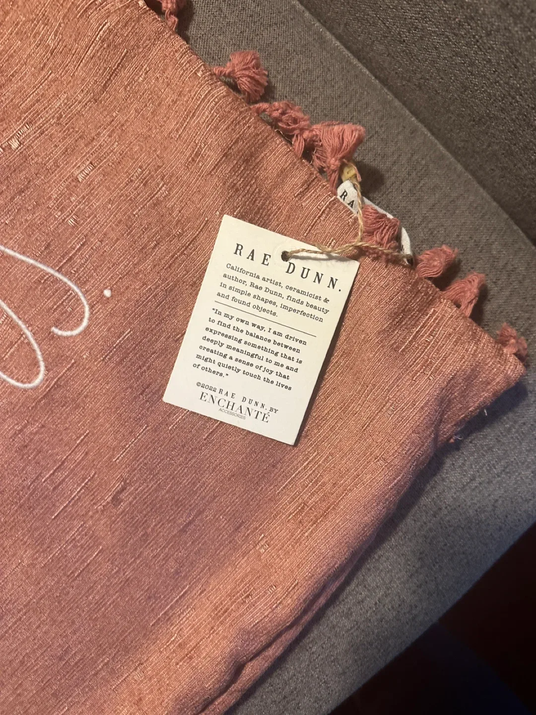 Rae Dunn 'Hello Gorgeous' Pillow - 20" x 20" image indicator(2)