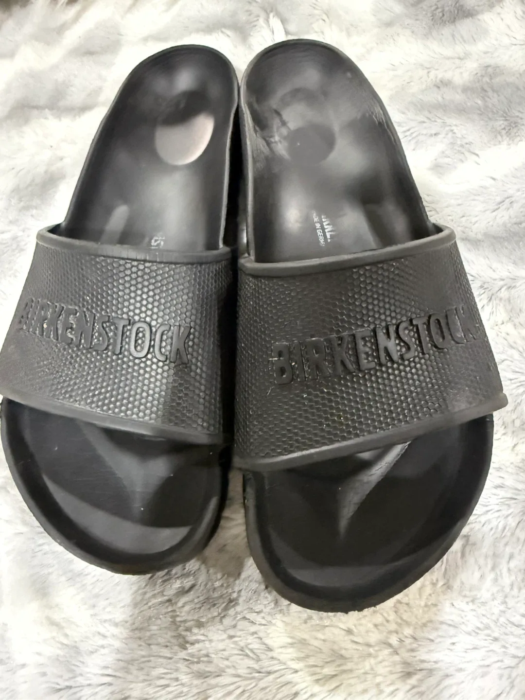 Birkenstock Black Slides Size 40