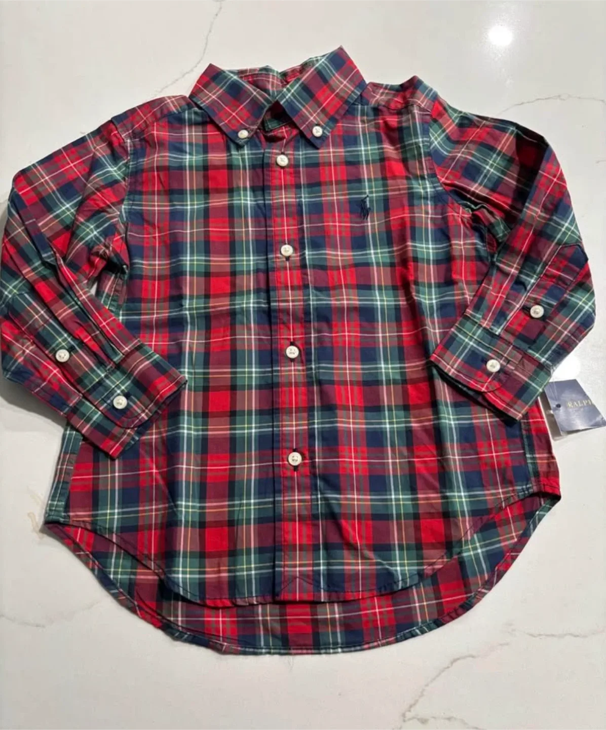 NEW RALPH LAUREN Toddler Shirt. Size 2T.
