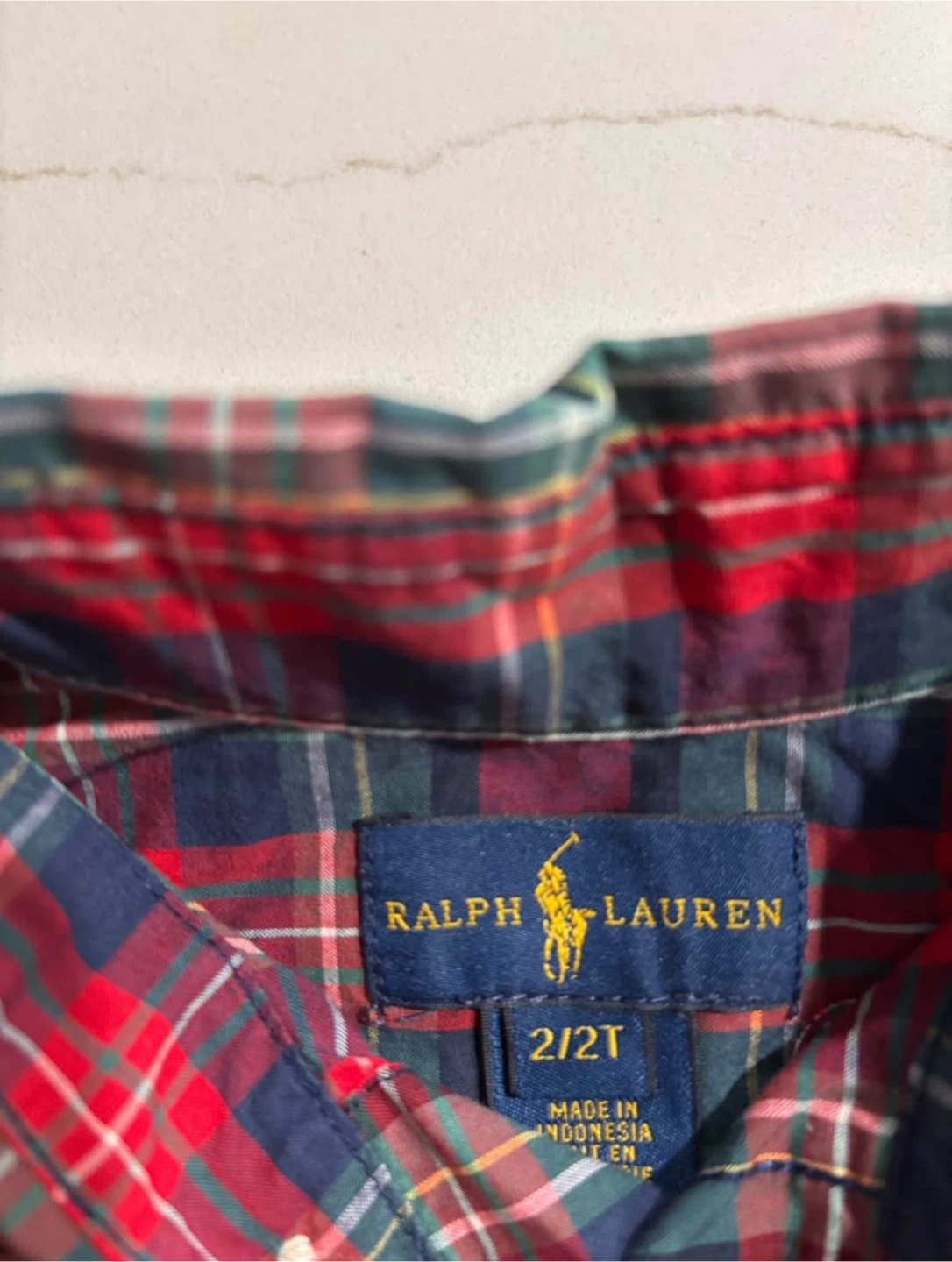 NEW RALPH LAUREN Toddler Shirt. Size 2T. - photo 4