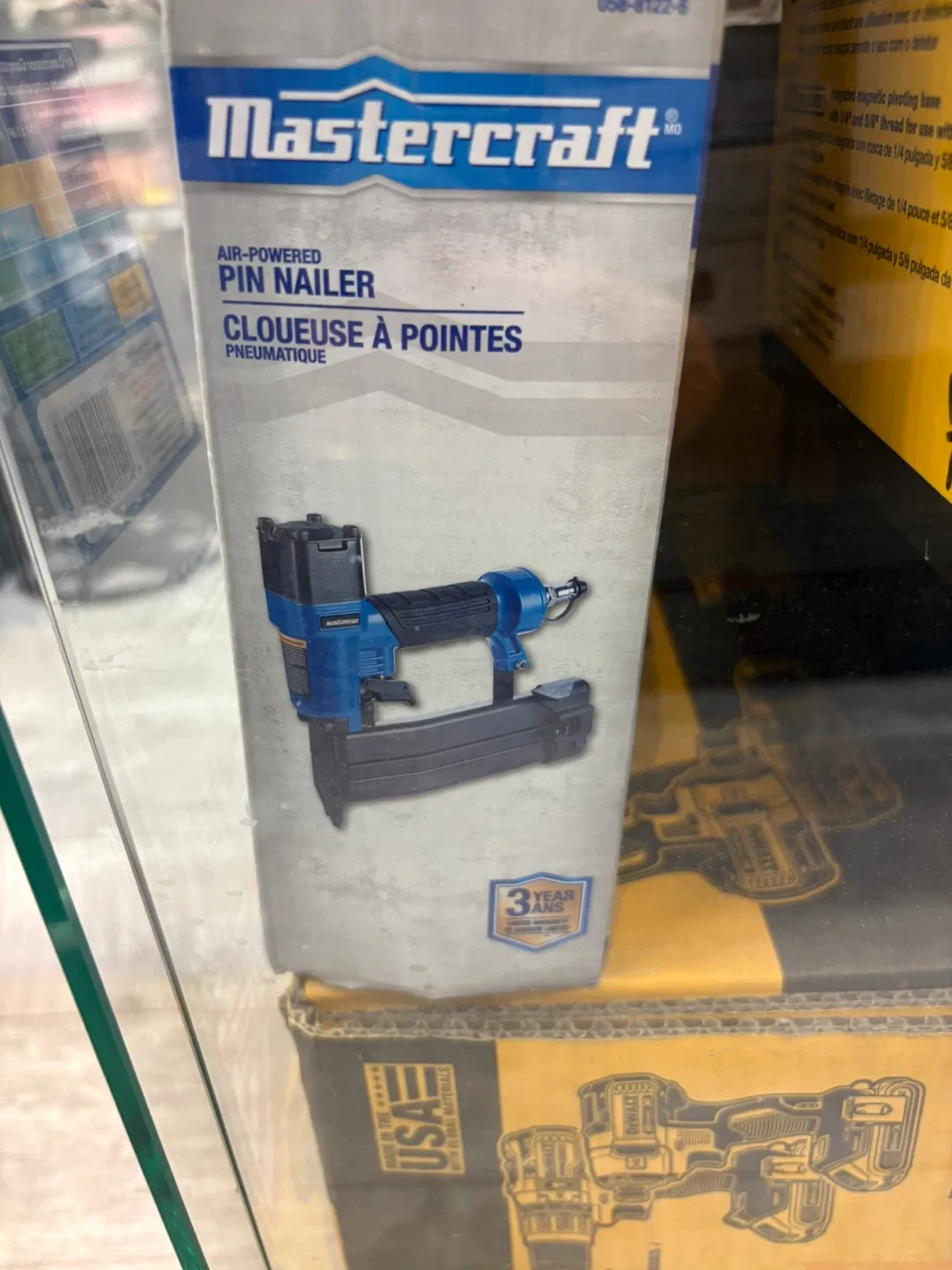 Mastercraft Air-Powered Pin Nailer - Like New! image indicator(2)
