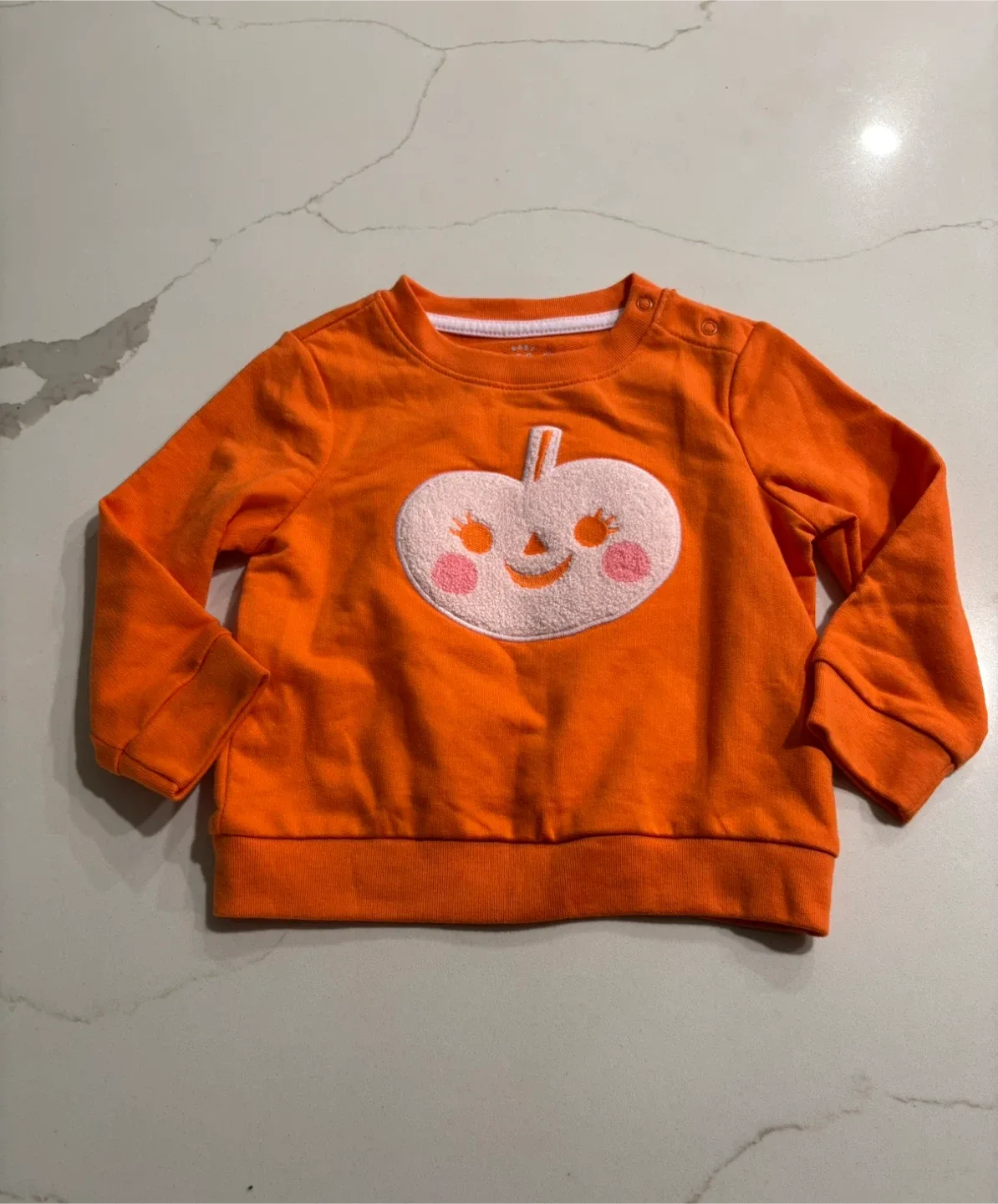 Cat & Jack Baby Pumpkin Sweatshirt - 12M
