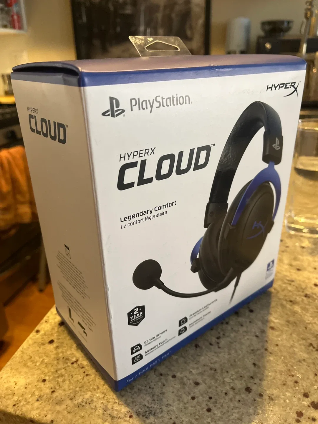 HyperX Cloud Headset for PlayStation - New in Box! thumbnail