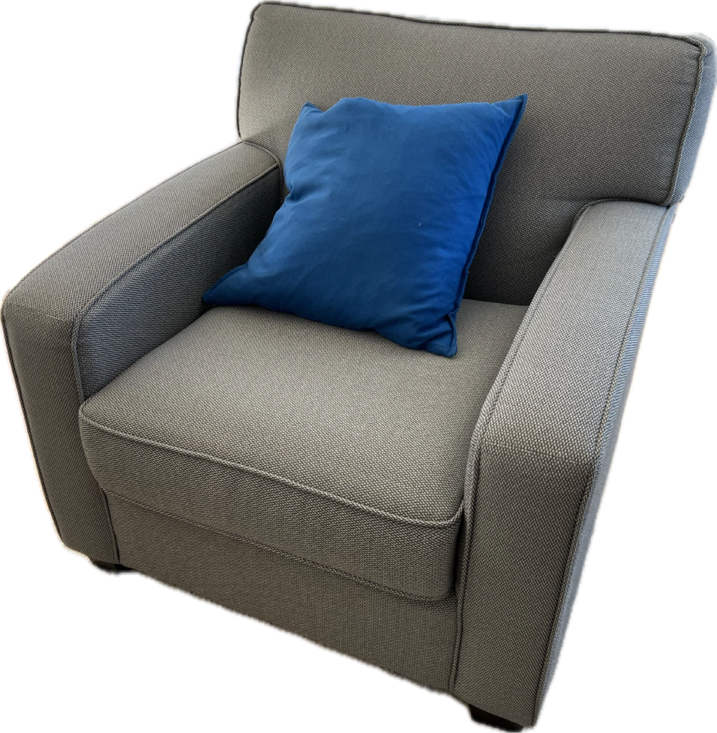 Grey Sofa and Armchair Set - photo 2