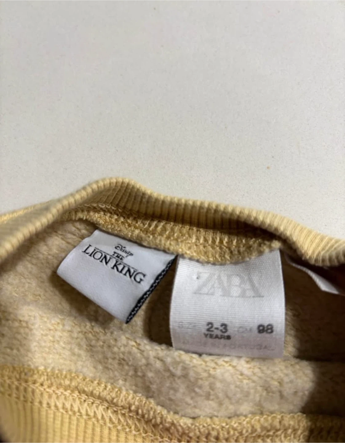 Zara x Disney Lion King Sweatshirt- Size 2-3 Years - photo 3
