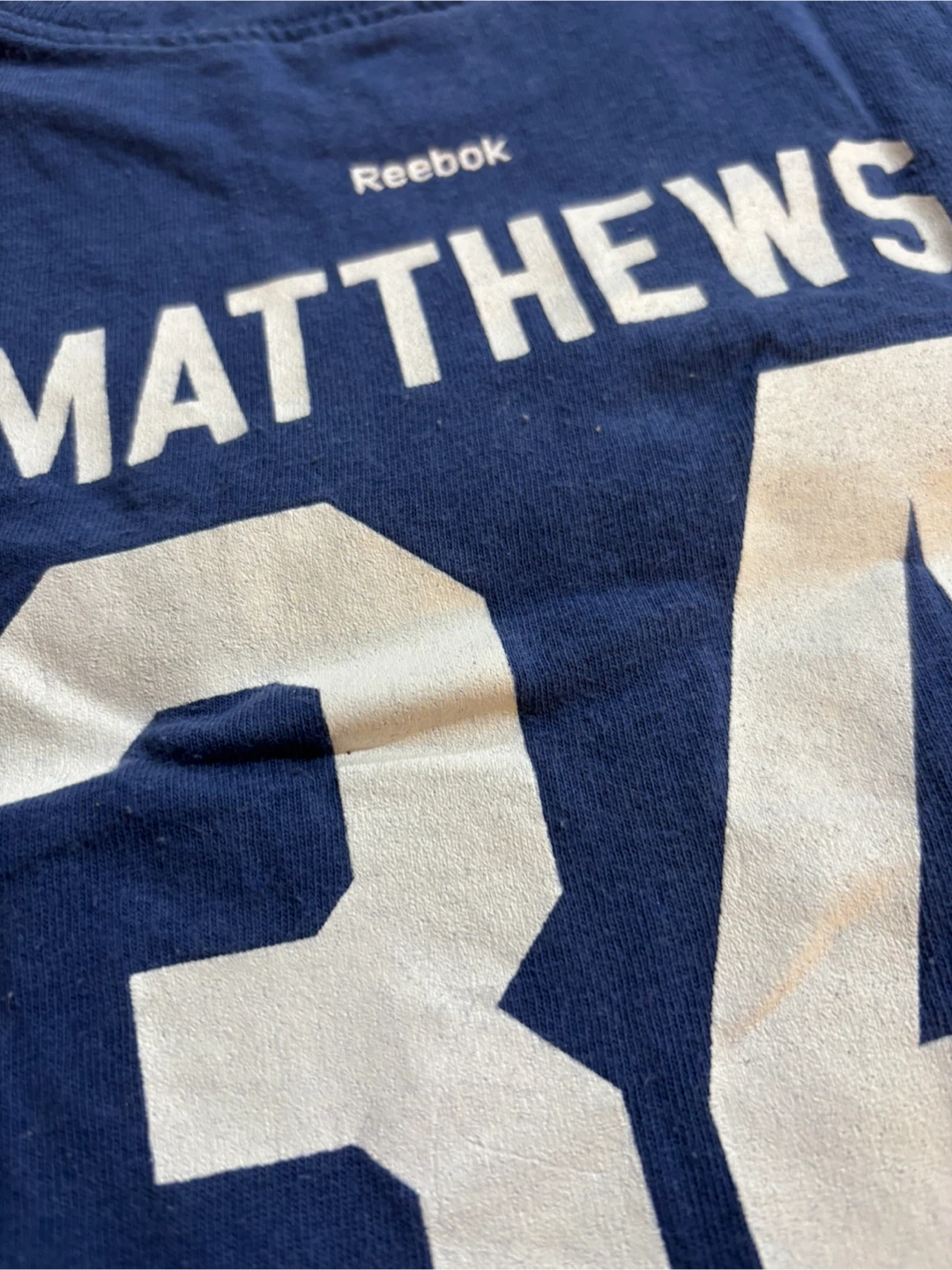 Reebok Toronto Maple Leafs Matthews #34 T-Shirt, 18M - photo 5