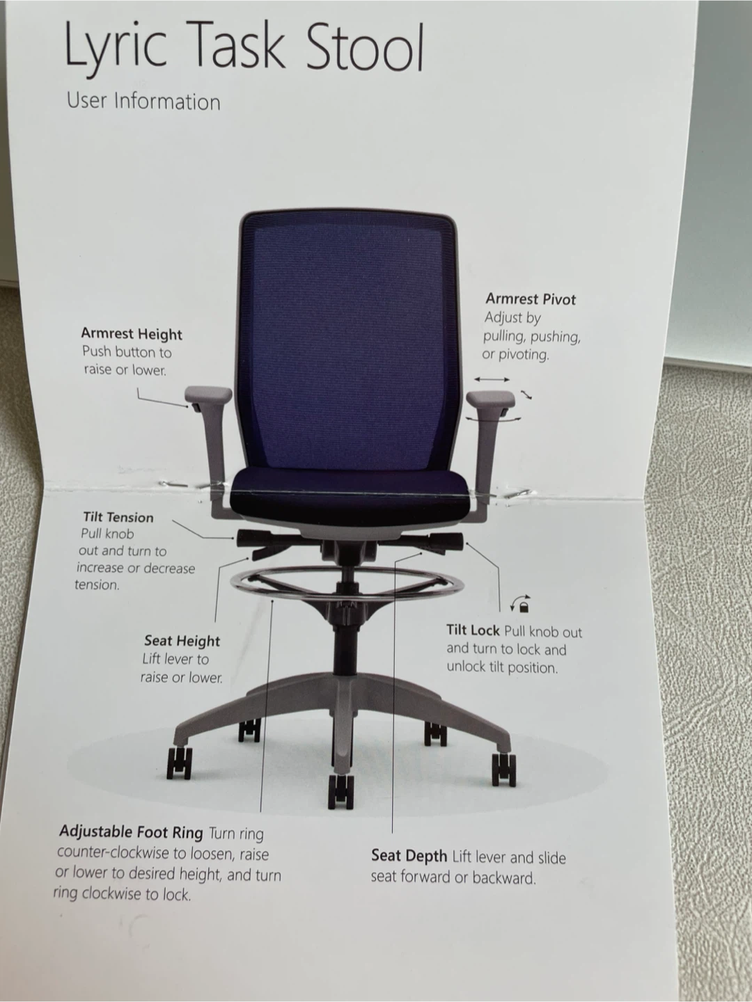 Allsteel Lyric Ergonomic Task Chair - photo 3