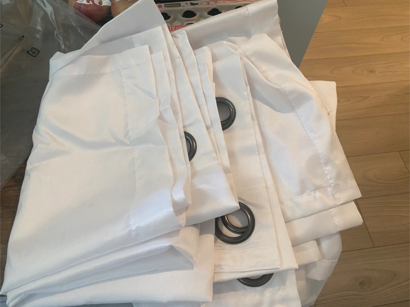 White Curtain Panels