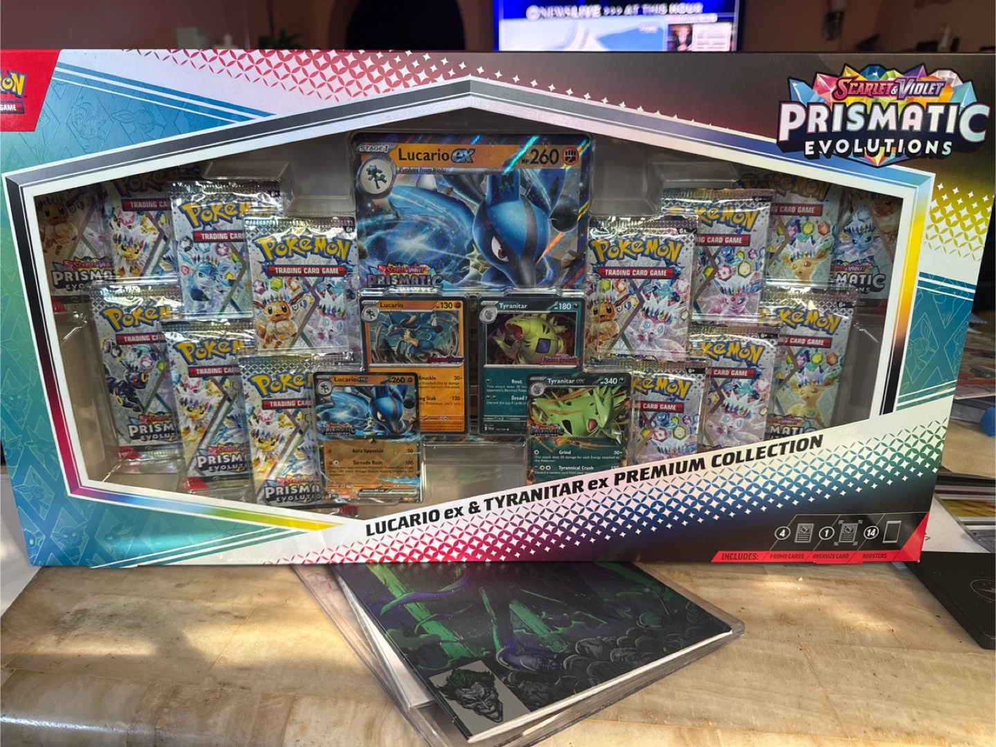 Pokemon TCG Lucario & Tyranitar ex Premium Collection