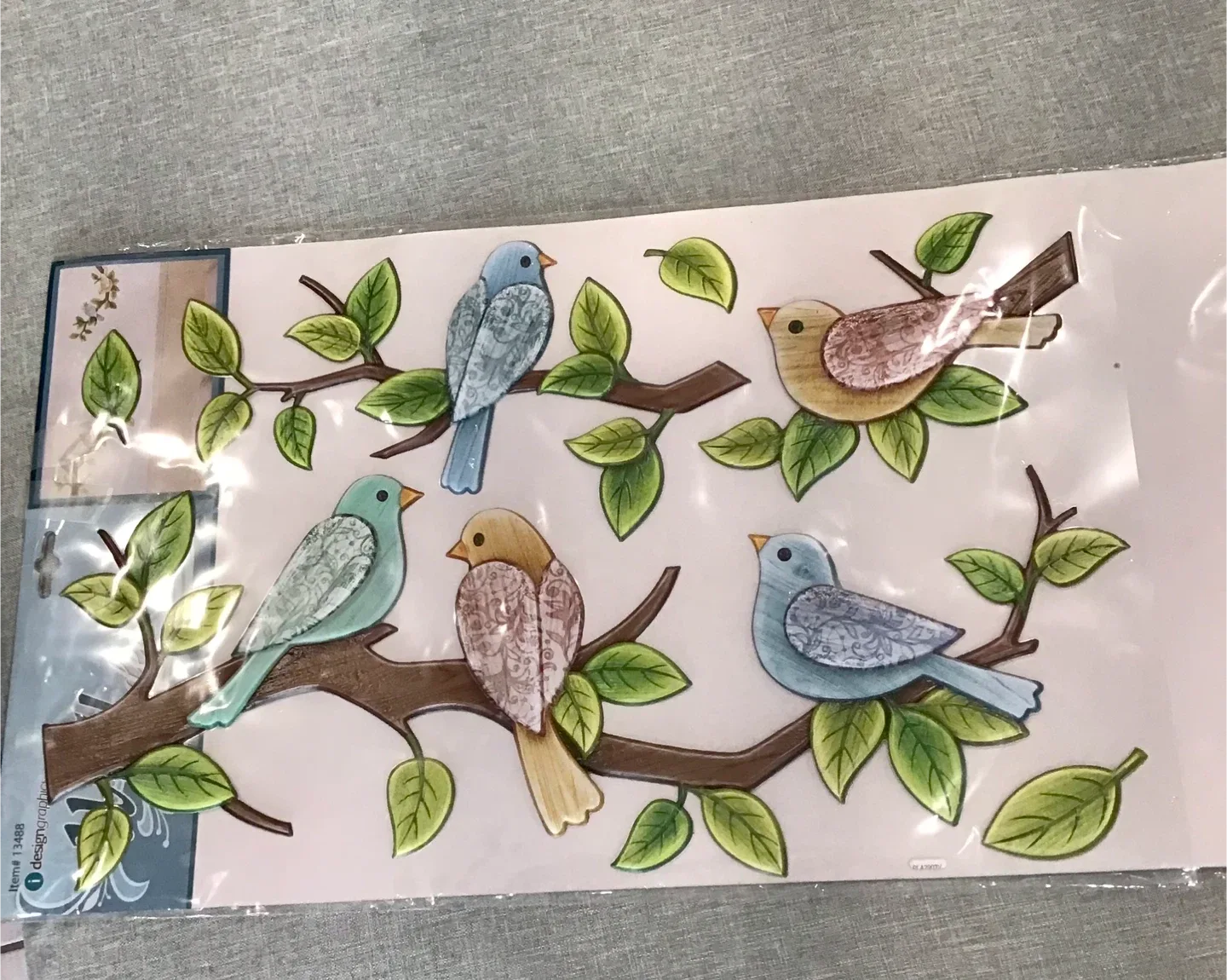 Design Graphics Wall Decor - Bird Theme image indicator(2)