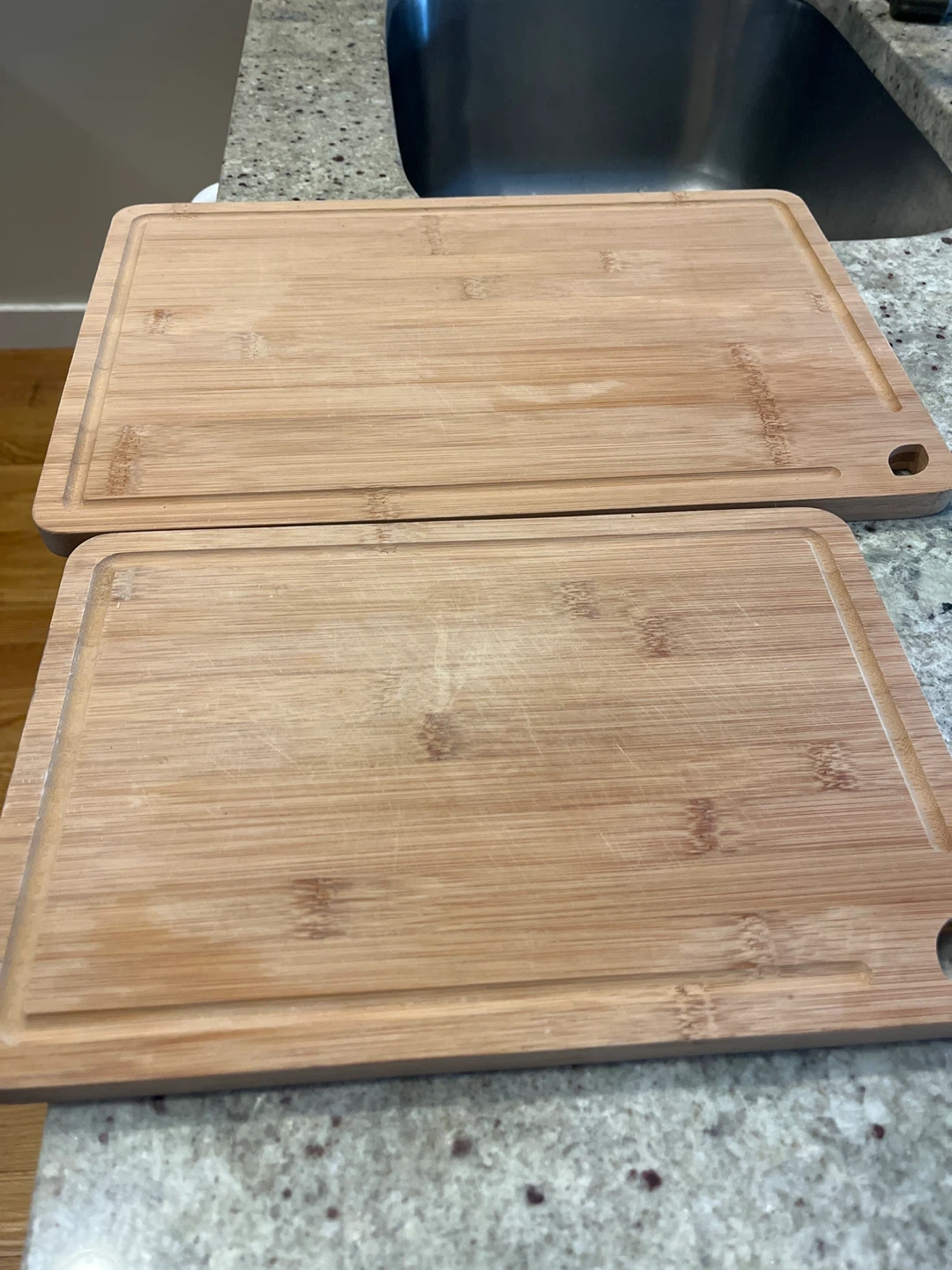 Bamboo Cutting Boards - Set of 2