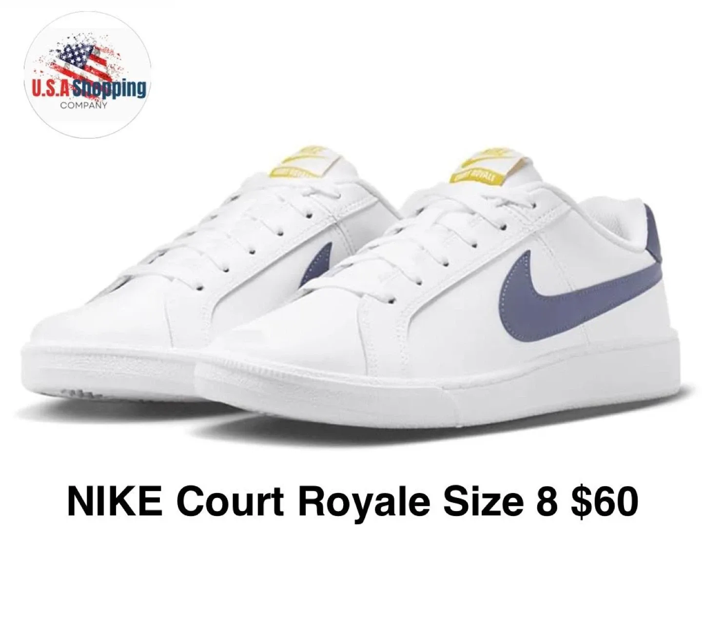 Nike Court Royale - Size 8 thumbnail
