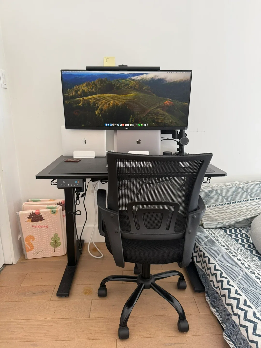 Standing Desk, 34” UltraWide Monitor, Chair & More! image indicator(5)